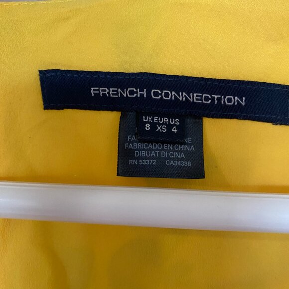 Beautiful yellow floral dress by French Connection - Picture 2 of 3